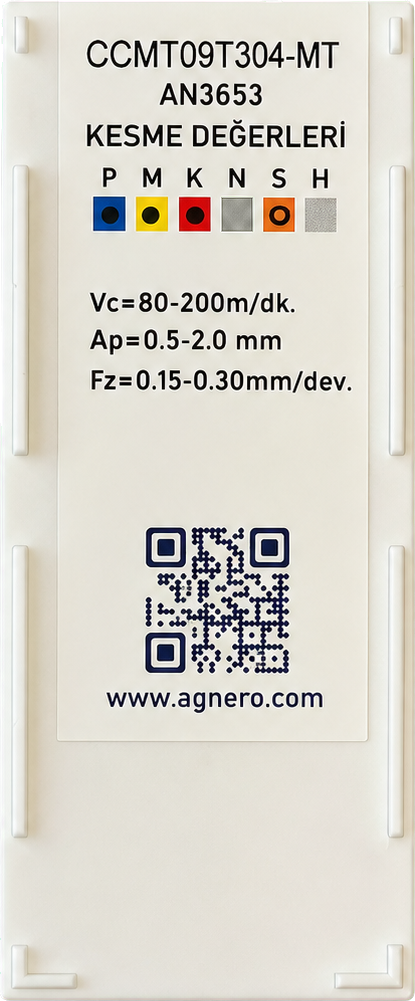 CCMT09T304-MT AN3653 elmas uç kutu arka görünümü
